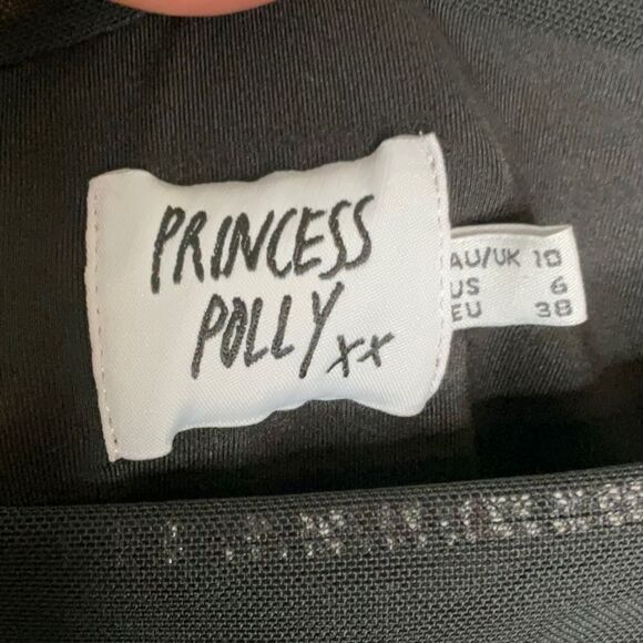 Princess Polly Charvi Sheer Long Sleeve Ruched Mini Dress - Picture 6 of 6